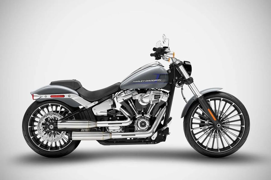 harley davidson flfb [ZARD] – Overlapped Endschalldämpfer für HD-SOFTAIL (BREAKOUT/FAT BOY)