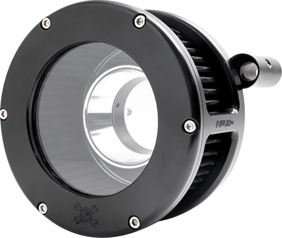 Harley-Davidson FLSTFBS 1800 Fat Boy S [2017] - BA air filter kit - Surface: Black, Clear - Image 1