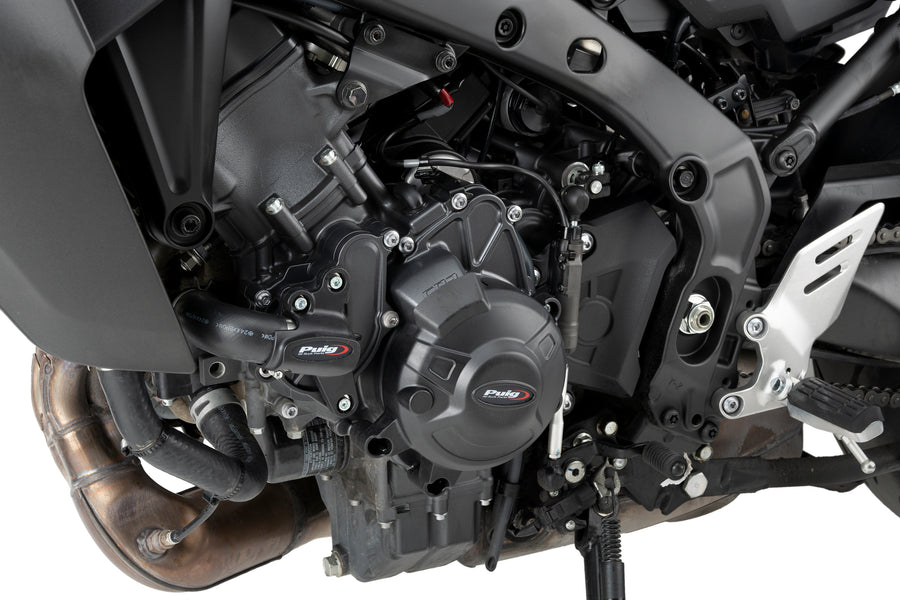 YAMAHA TRACER 9 Y-AMT [2025] – Motorschutzhauben – Schwarz