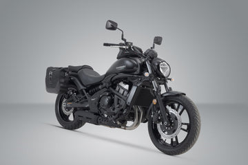 Kawasaki EN 650 S Vulcan [2015-2024] - Legend Gear Seitentaschen-System LC2 Black Edition – Bild 2