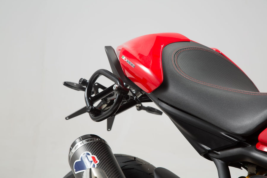 Ducati Monster 797 [2017-2020] - Legend Gear LC1 & LC2 side bag system Brown Edition - picture 2