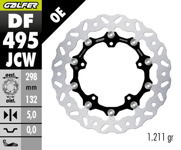 Yamaha Fz6 600 [2017] - BREMSSCHEIBE FLOATECH WAVE – Bild 4