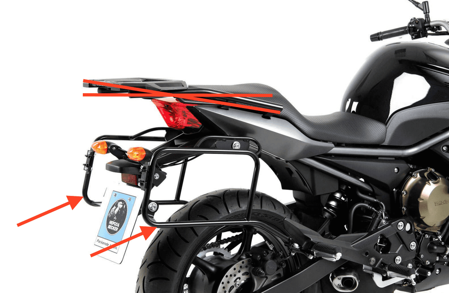 Yamaha XJ 6 [2013-2016] - Kofferträger Lock-it