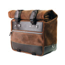 BMW R nineT 1200 Pure [2017-2023] - Kultige Seitentasche aus Spaltleder 40L - 50L + Aluminiumplatte