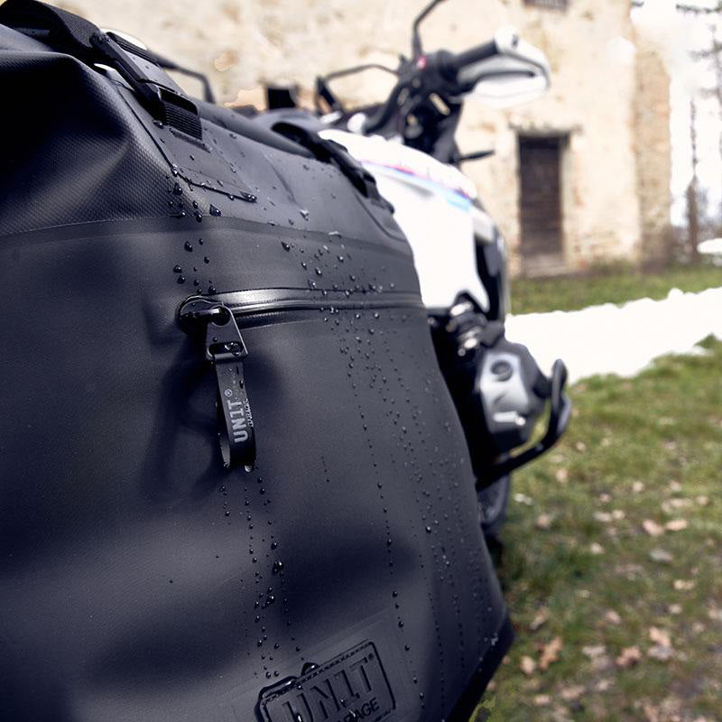 BMW R 1150 R [2000-2006] - Khali TPU-Seitentasche 35–45L mit Aluminiumplatte