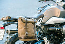 BMW R nineT 1200 Racer [2017-2020] - Seitentasche aus Leder + rechtsseitiger Rahmen