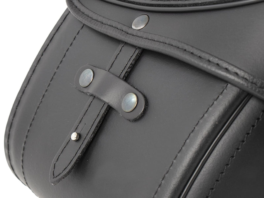 Sacoche moto [Hepco & Becker] - Cuir Buffalo Big noir gauche – C-Bow