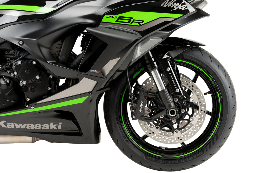 KAWASAKI ZX-6R NINJA [2025] – Becquet latéral course – Noir