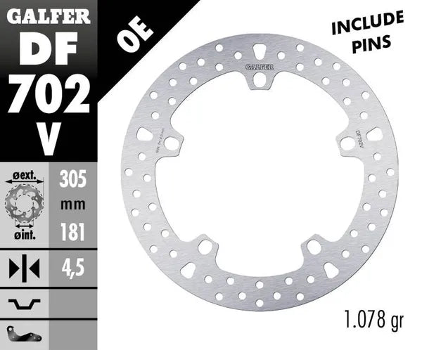 Bmw R 1200 C [2001-2003, 2005] - Disque de frein rond fixe – photo 4