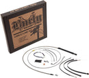 harley davidson flfb [BURLY BRAND] – Lenkerzug- und Bremsleitungs-Kit für Burly Ape Lenker-2