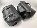 Satteltaschen Leder Chopper Packtaschen-1