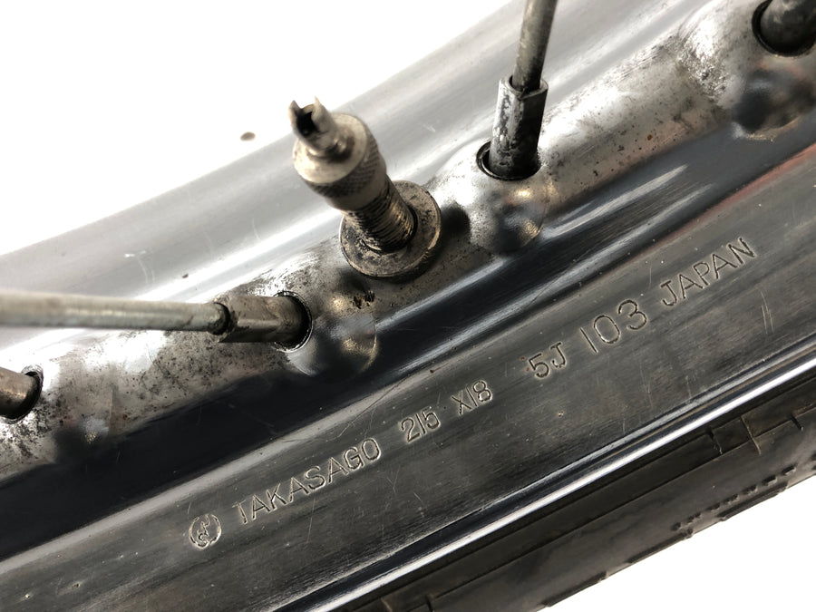 Suzuki T 500 [GT 500] - Hinterrad Rad Felge hinten