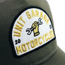 BMW R nineT 1200 Scrambler [2016-2023] - Grüner Trucker Wrench Unitgarage Hut
