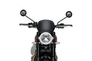 TRIUMPH SCRAMBLER 1200X [2025] – Frontplatte ABS – Carbon look-1