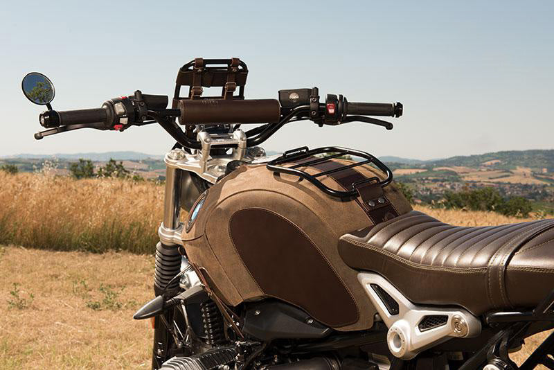 BMW R nineT 1200 Scrambler [2016-2023] - Tankabdeckung aus Leder