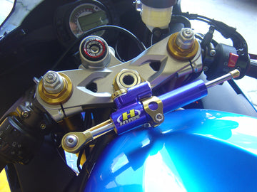 Kawasaki ZX-6 R, ZX-6 RR [HYPERPRO] – Lenkungsdämpfer-Montagesatz, Gold (MK-KA06-T005)