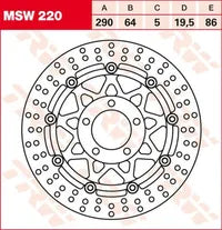 Suzuki RF 400 RV [1999] - Bremsscheibe – Bild 4