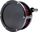 Harley-Davidson FXSE 1800 Pro Street Breakout CVO [2016-2017] - BA Luftfilterkit – Oberfläche: Schwarz, Rot – Bild 2