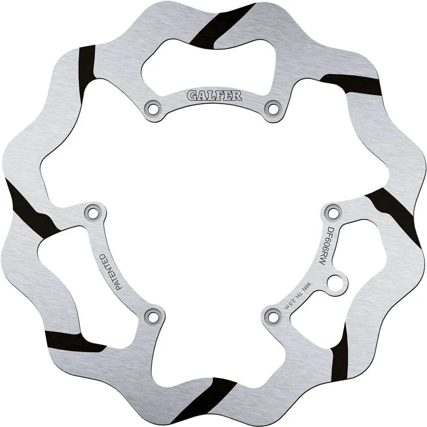 Husqvarna WR 450 [1971-1975] - DISQUE DE FREIN FIXE WAVE RAINURÉ OVERSIZE – Photo 1