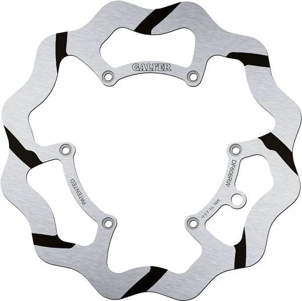 Husqvarna WR 450 [1971-1975] - DISQUE DE FREIN FIXE WAVE RAINURÉ OVERSIZE – photo 3