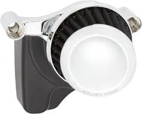 Harley-Davidson FLRT 1690 Freewheeler [2015-2016] - Mini Teardrop Stealth Luftfilter-Kit – Oberfläche: Silber – Bild 12