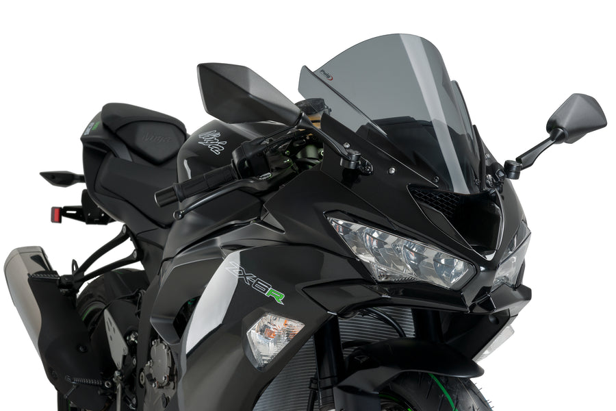 KAWASAKI ZX-6R NINJA [2018] – Bulle Z-Racing – Noir