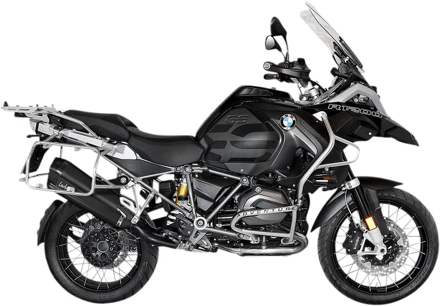 bmw r 1250 gs [LEOVINCE] – LV-12 Black Edition rear silencer