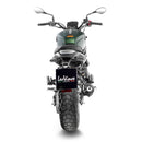benelli leoncino 800 [LEOVINCE] – LV-10 black rear silencer