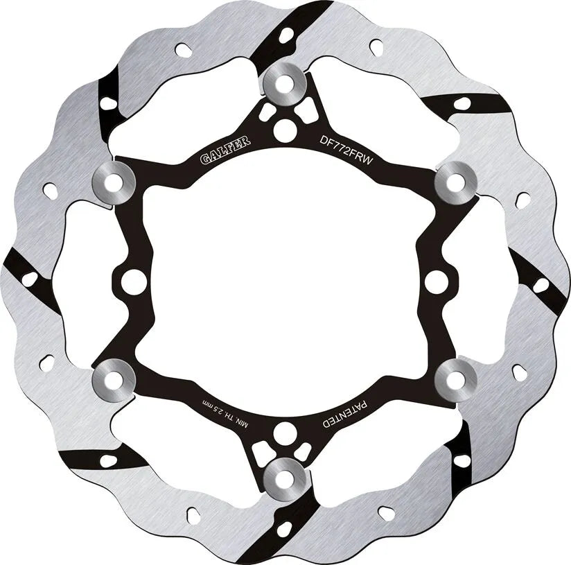 Sherco FST 250 [2019] - floating wave brake disc, grooved – picture 1