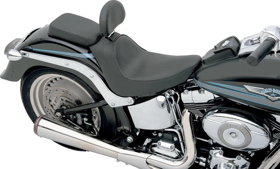 harley davidson flstf [DRAG SPECIALTIES] – Solo seat, backrest compatible
