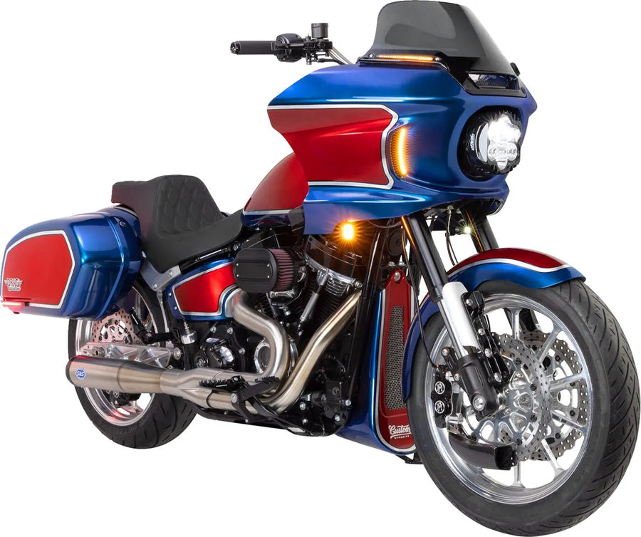 harley davidson fxlrs [CUSTOM CYCLE ENGINEERING] - Tubes de fourche inversés de 43 mm