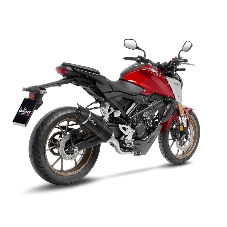 honda cb 125 [LEOVINCE] – LV One Evo Black Edition Komplettauspuffanlage