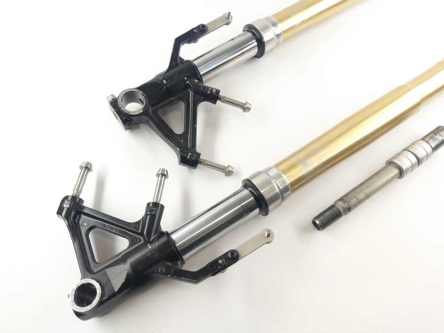 Triumph Speed ​​​​Triple 1050 515NJ [2006] - Fourche télescopique avec joints d'arbre d'essieu qui fuient