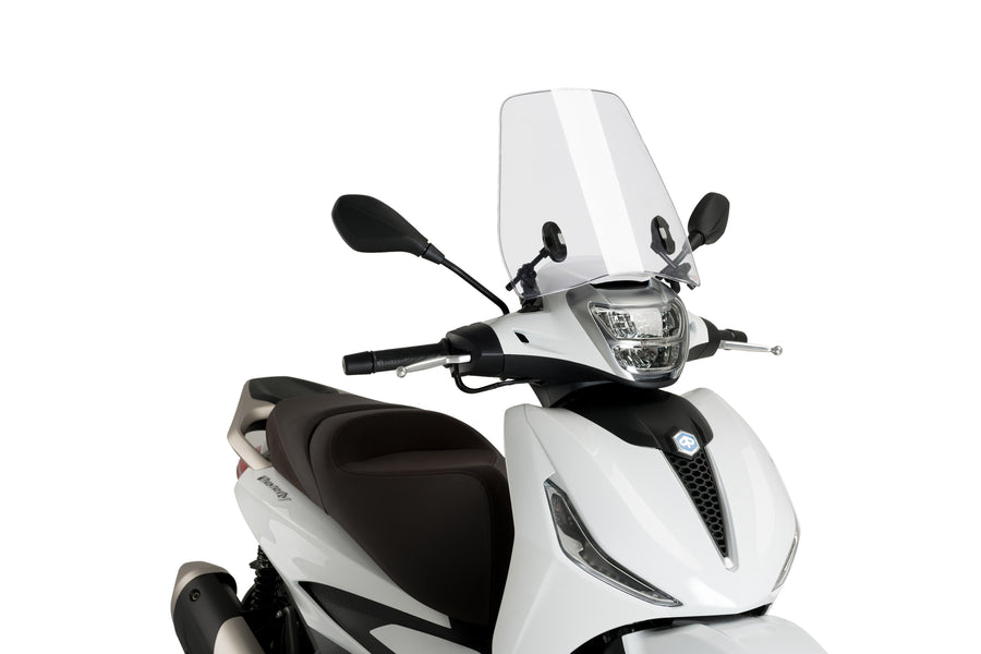 PIAGGIO BEVERLY 300 S [2025] – Bulle scooter urbain – transparent