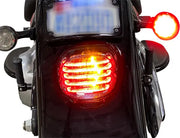 Harley Davidson Flhtcui [CUSTOM DYNAMICS] – ProBEAM® Integrierte flache LED-Rückleuchten mit Zusatz-Blinkern