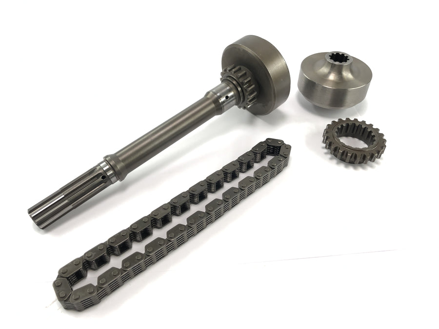Kawasaki GPZ 1100 ZXT10E [1997] - drive shaft coupling wave chain control chain