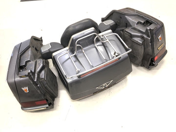Honda GL 1500 Goldwing SC22 [1987] - Set de valises avec top case porte-bagages coffret valise