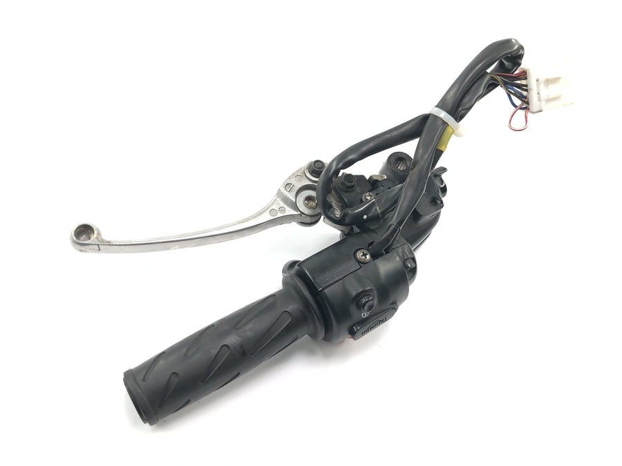 Triumph Bonneville T100 986MF [2012] - Handlebar fitting, right, handlebar switch, brake pump, front