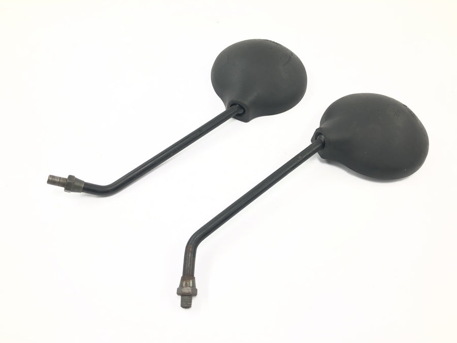 Sachs ZX 125 [1998] - Spiegel Rückspiegel Set Lenker Spiegelpaar rund schwarz