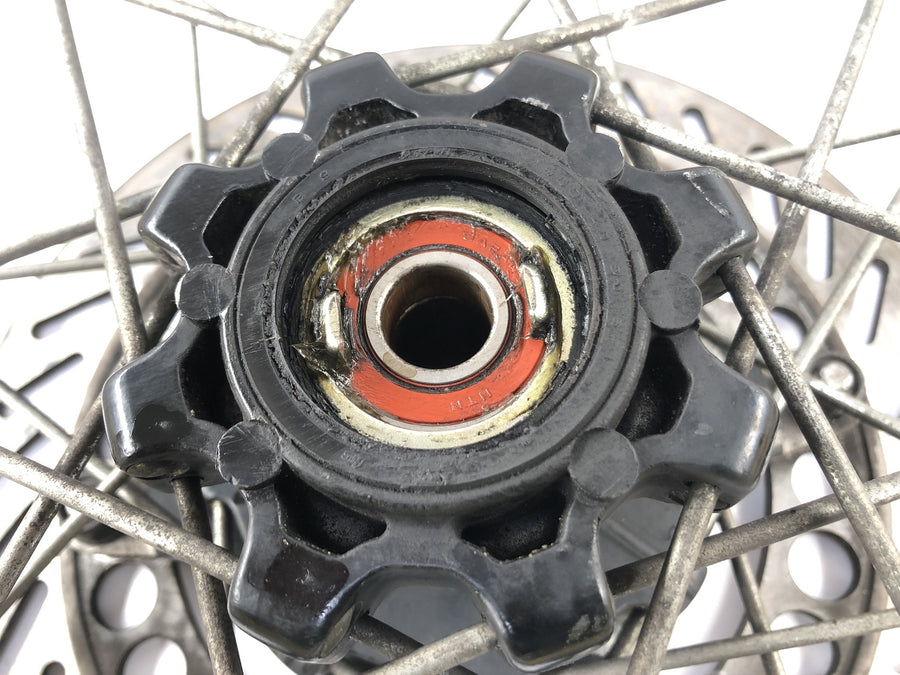 Honda NX 650 RD02 [1989] - front wheel wheel rim at the front with brake disc