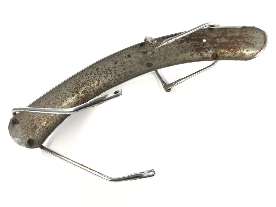 Triumph Bonneville T140V [1976] - protective sheet at the front with brackets fenders Frontfender