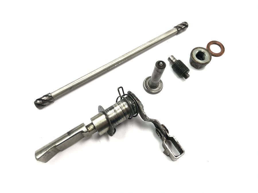 Yamaha XT 500 1U6 [1981] - Clutch slave lever with push rod clutch lever clutch slave