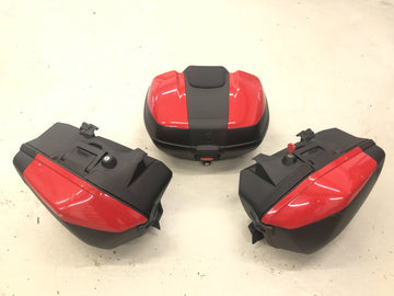 Ducati Multistrada 1200 S Touring [2009] - Suitcase set side case top case suitcase set