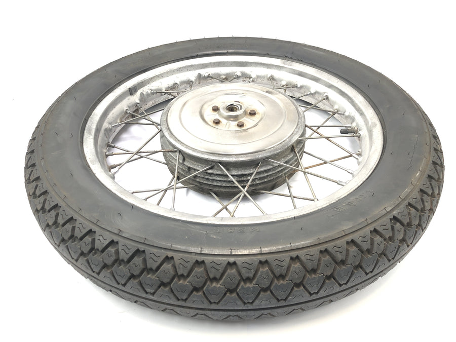 BMW R75/5 [1973] - rear wheel Rad rim at the back spoke wheel drum brake