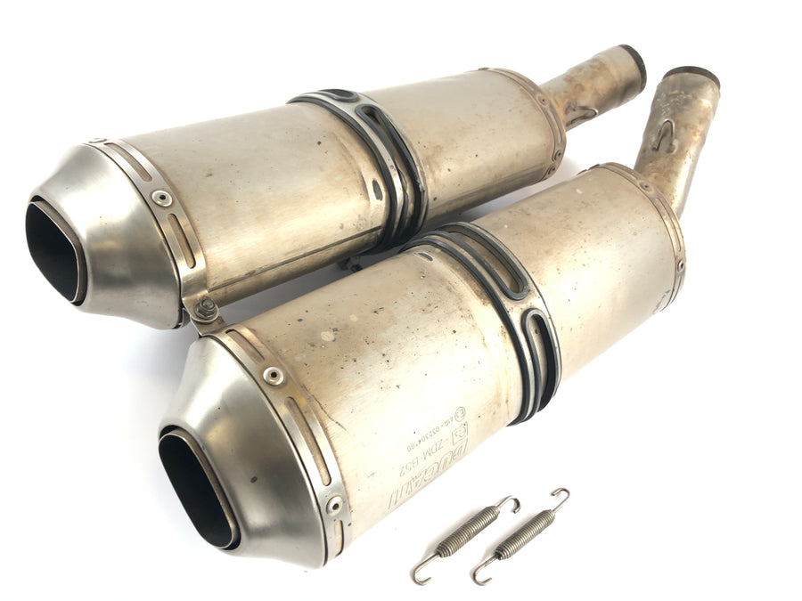 Ducati 1098 S H7 [2009] - Auspuff Schalldämpfer Set Paar