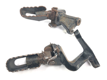 Honda XL 600 RM PD03 [1985] - Footrest footrest driver left right foldable pair