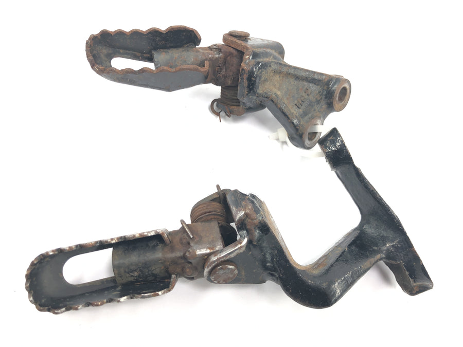 Honda XL 600 RM PD03 [1985] - Repose-pieds repose-pieds conducteur gauche droite paire pliable