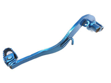 Yamaha DT 125 R DE03 [2000] - Bremspedal Hinterrad Bremshebel Fußbremshebel blau - 0