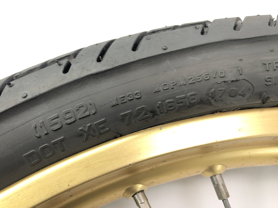 Yamaha XT 600 43F [1985] - front wheel rim spoke wheel Gold 1.60 x 21 inches