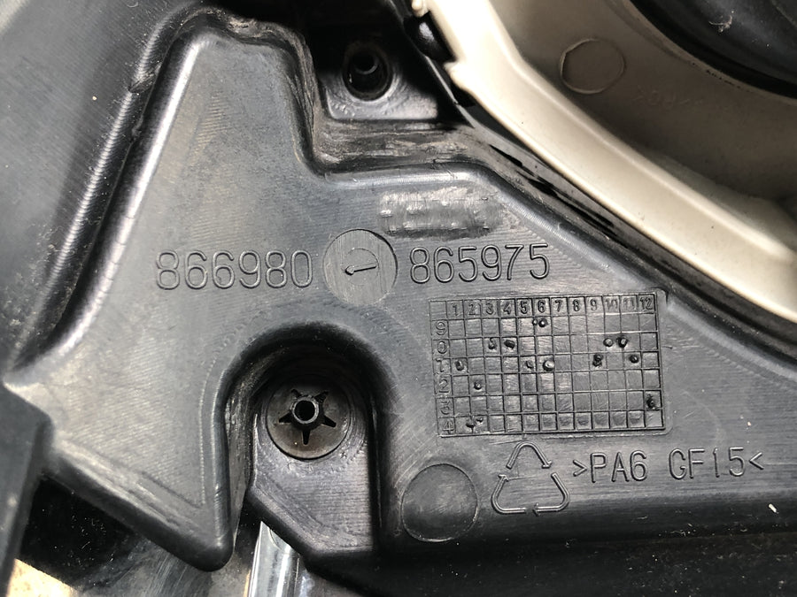 Aprilia SX 125 KX [2018] - Lampenmaske Scheinwerfer Frontscheinwerfer Verkleidung